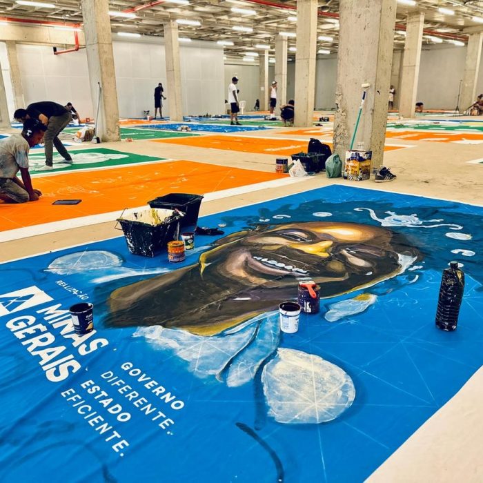 Carnaval: Espaço 356 vira ateliê para grafiteiros criarem obras inéditas que vão estampar as ruas de BH durante a folia